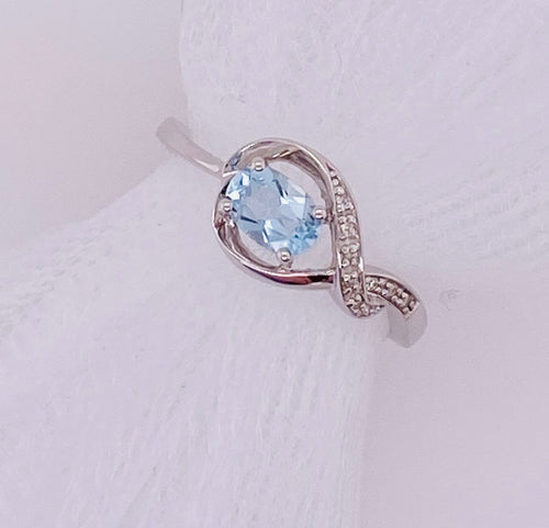 Aquamarine Ring