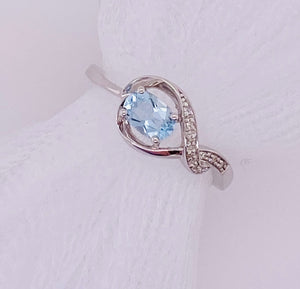 Aquamarine Ring