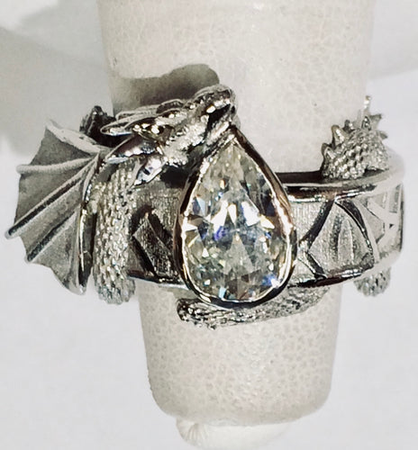 Unique Dragon Engagement Ring