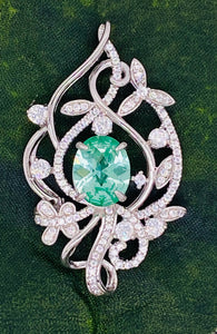 Green Spinel Pendant