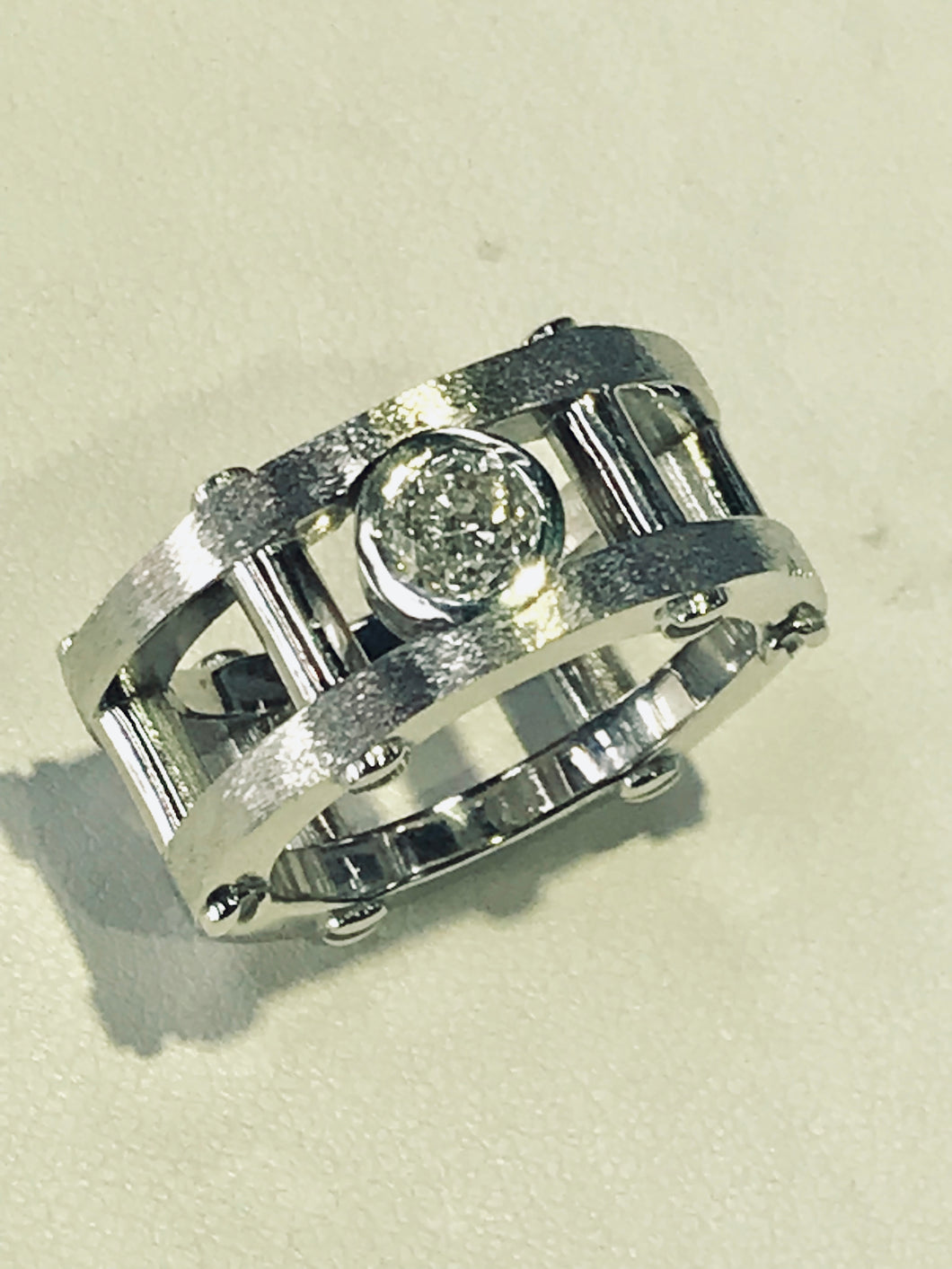 14K Men's Diamond Ring